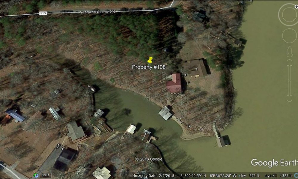 Photo of 1 +/- acre lake front building lot on County Road 513