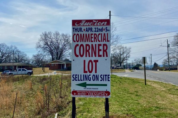 Photo of Offering 1) Large Commercial Lot located @ intersection of N Piedmont Ave & Lane St Rockmart, GA