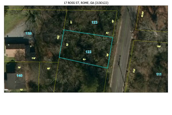 Photo of Vacant Lot located at 17 Ross St, Rome, GA (J13O122) 