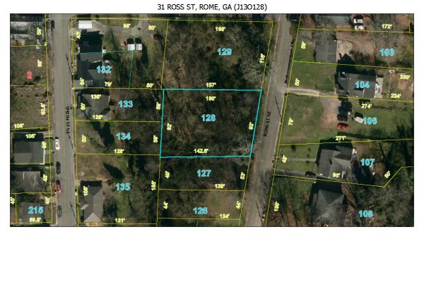 Photo of Vacant Lot located at 31 Ross St, Rome, GA (J13O128) 