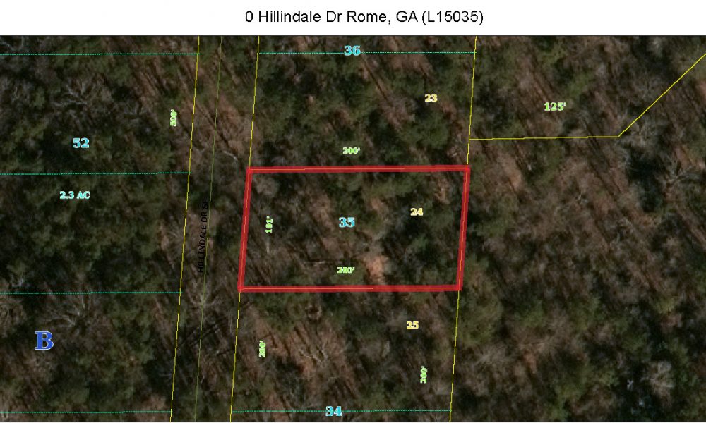 Photo of Large Residential Lot located at Hillindale Dr (L15 035) ABSOLUTE