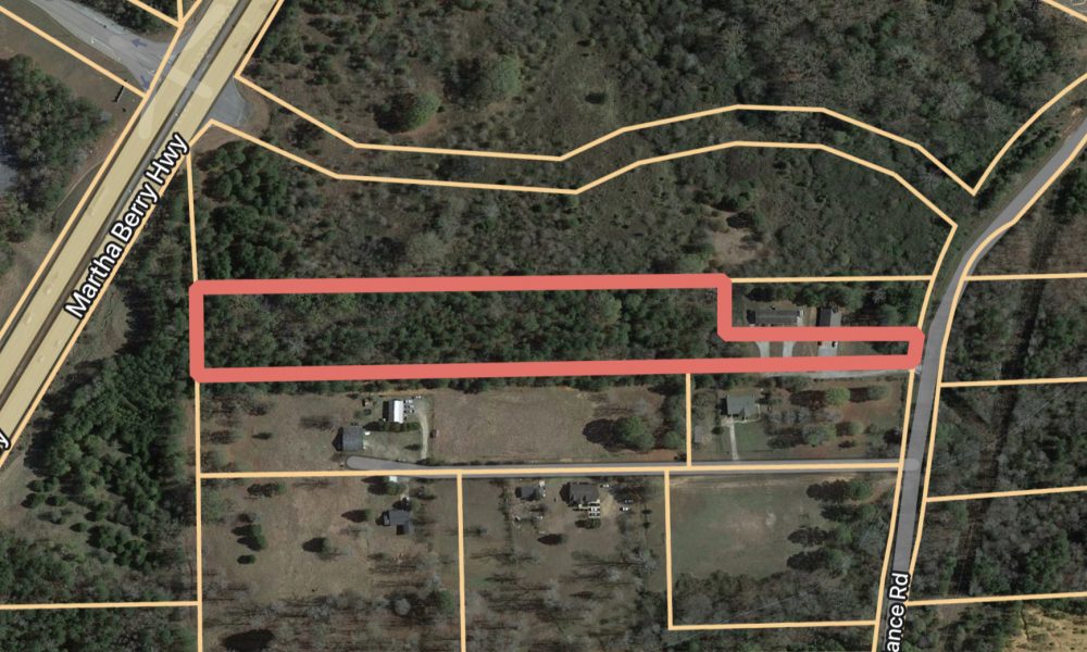 Photo of 5.75 developable acres located on Blanche Road (029-024G)