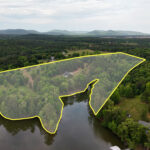22.22 acres with Executive Waterfront Home and Building Lots on the Coosa River | Cedar Bluff, AL Auction