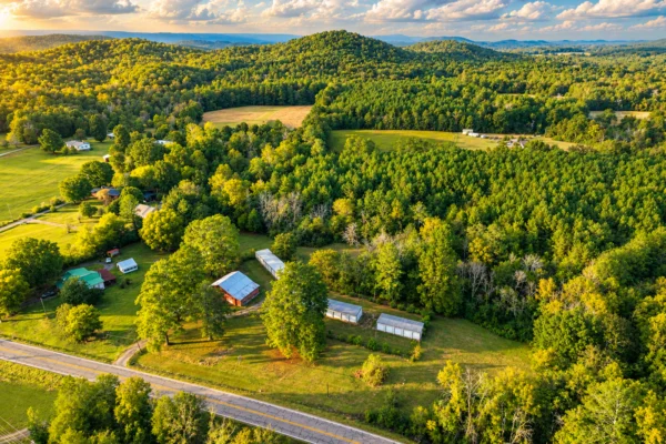 Photo of 72± Acres of Lookout Mountain Land and 48 Mini Warehouse Investment Offering | Menlo, Chattooga County, GA Absolute Auction